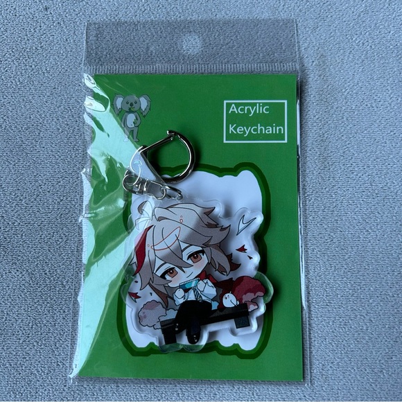 Kaedehara Kazuha ~ Genshin Impact ~ Key Chain ~ Brand New! ~ 2 for $20 - Picture 2 of 6